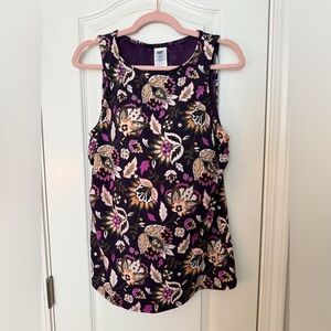 Lands’ End Tank Women’s Swim Top Sz 16